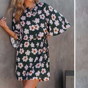 Ivy Floral Tie Dress
